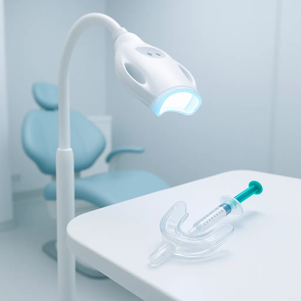 Sbiancamento denti professionale a Bergamo — trattamento estetico sorriso più bianco